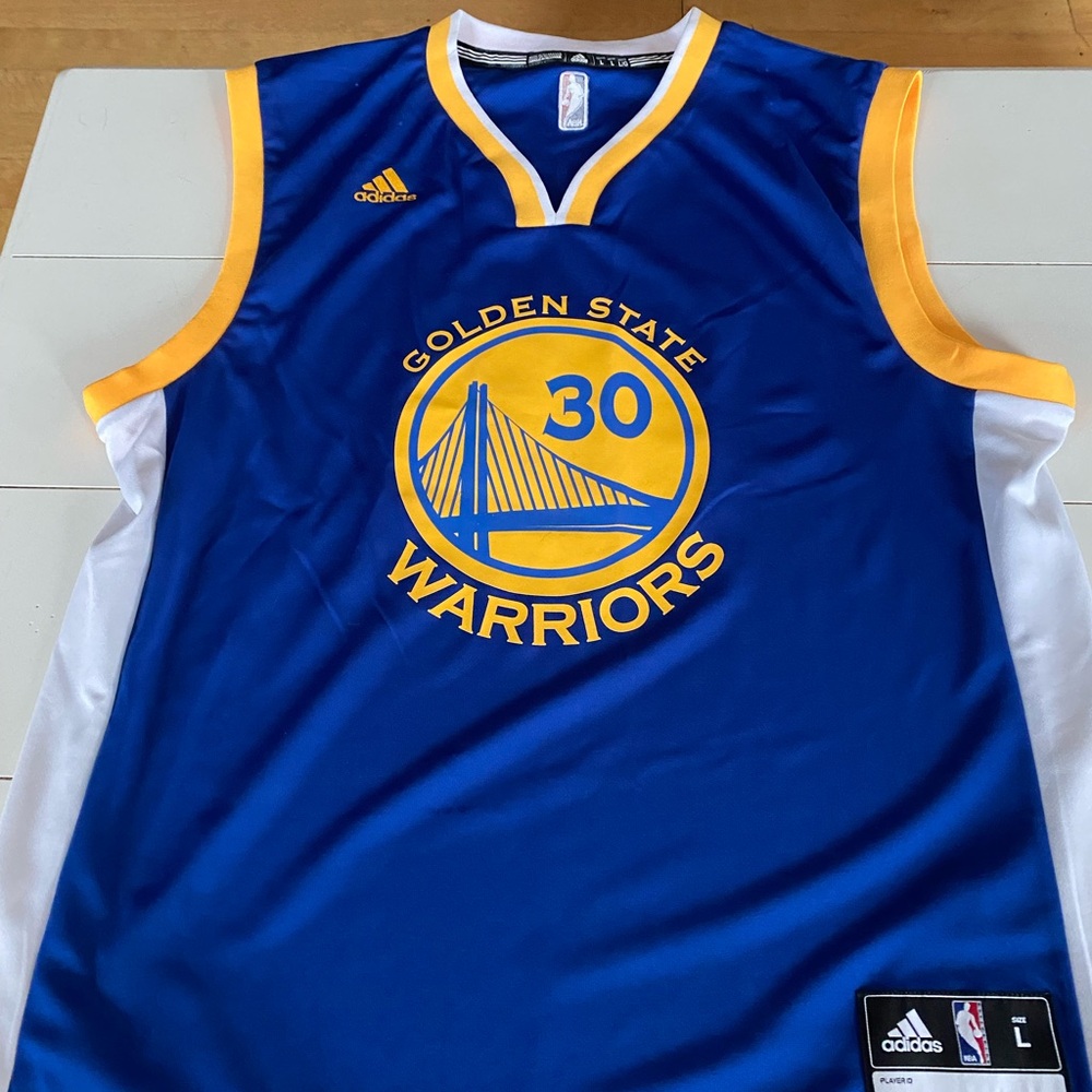 Adidas Golden State Warriors Stephen Curry Jersey